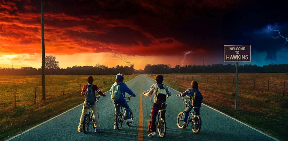 Netflix banner for Stranger Things