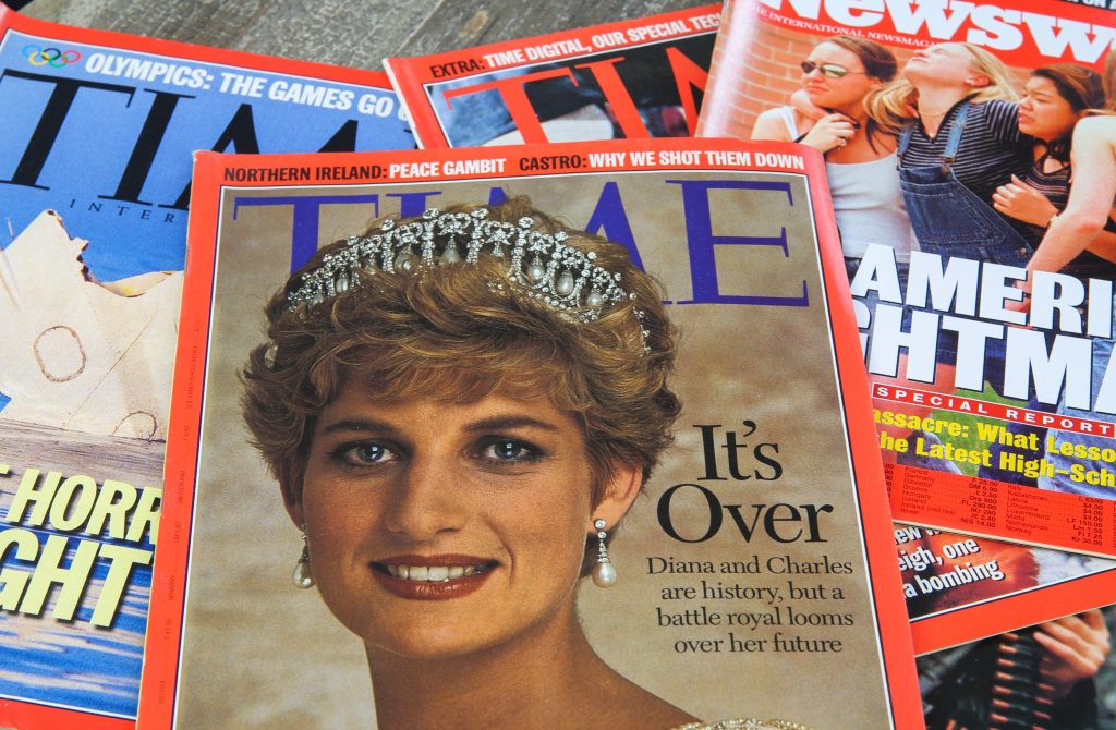 Lady Diana en couverture du Time