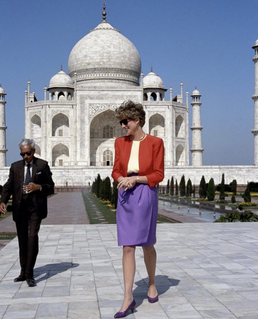 Lady Diana en voyage en Inde