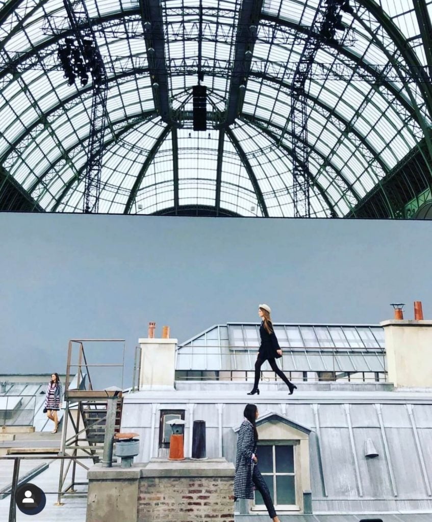 Rooftops of Paris for Chanel Spring Summer 2020 show