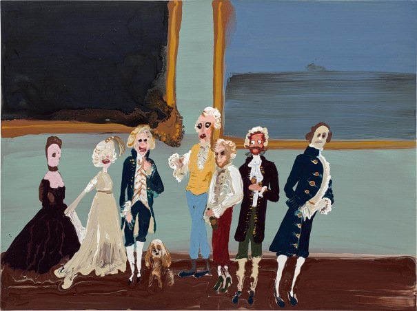 Painting by Genieve Figgis