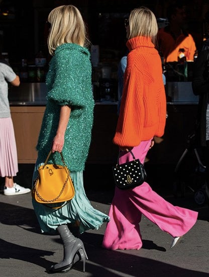 color block paris fashion week