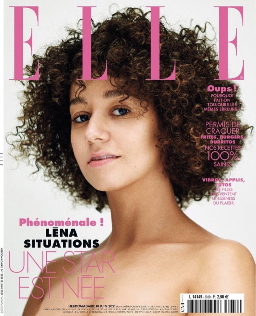 Léna Situation on Elle cover