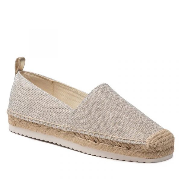 espadrilles michael michael kors lenny espadrille 40s1lnfp8d champagne Modalova e1659010377830