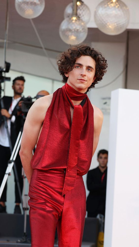 Timothée Chalamet's Looks at the Mostra