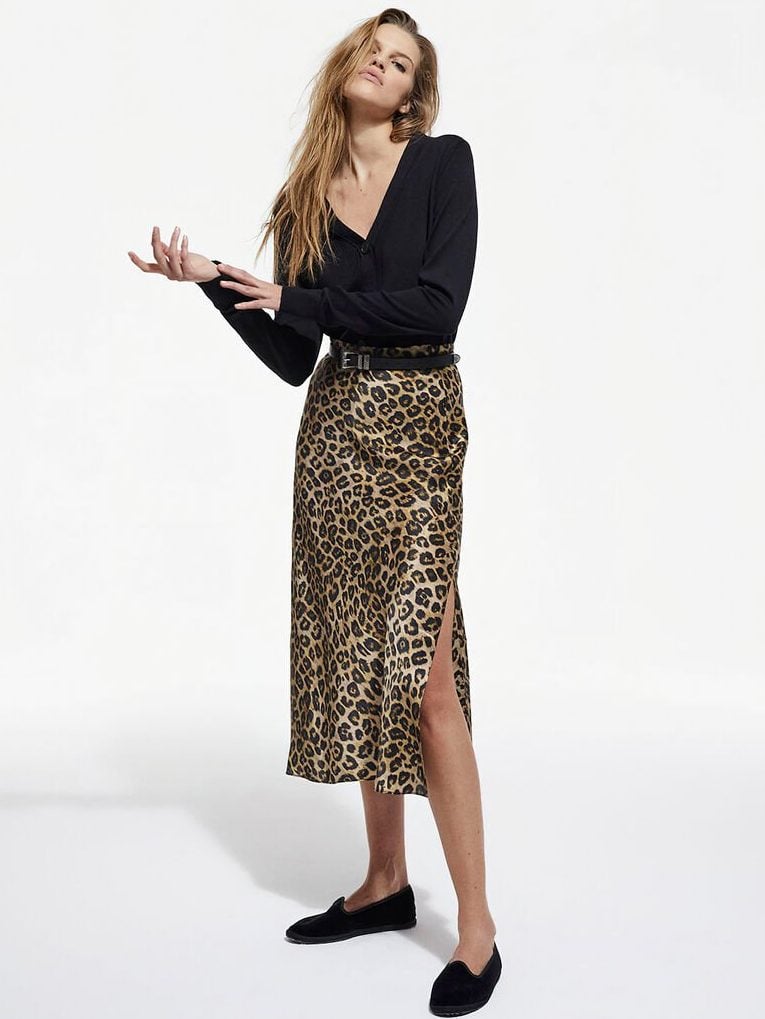 jupe leopard the kooples e1663923873659