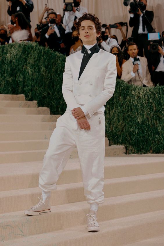 Look Met Gala 2021 Timothée Chalamet