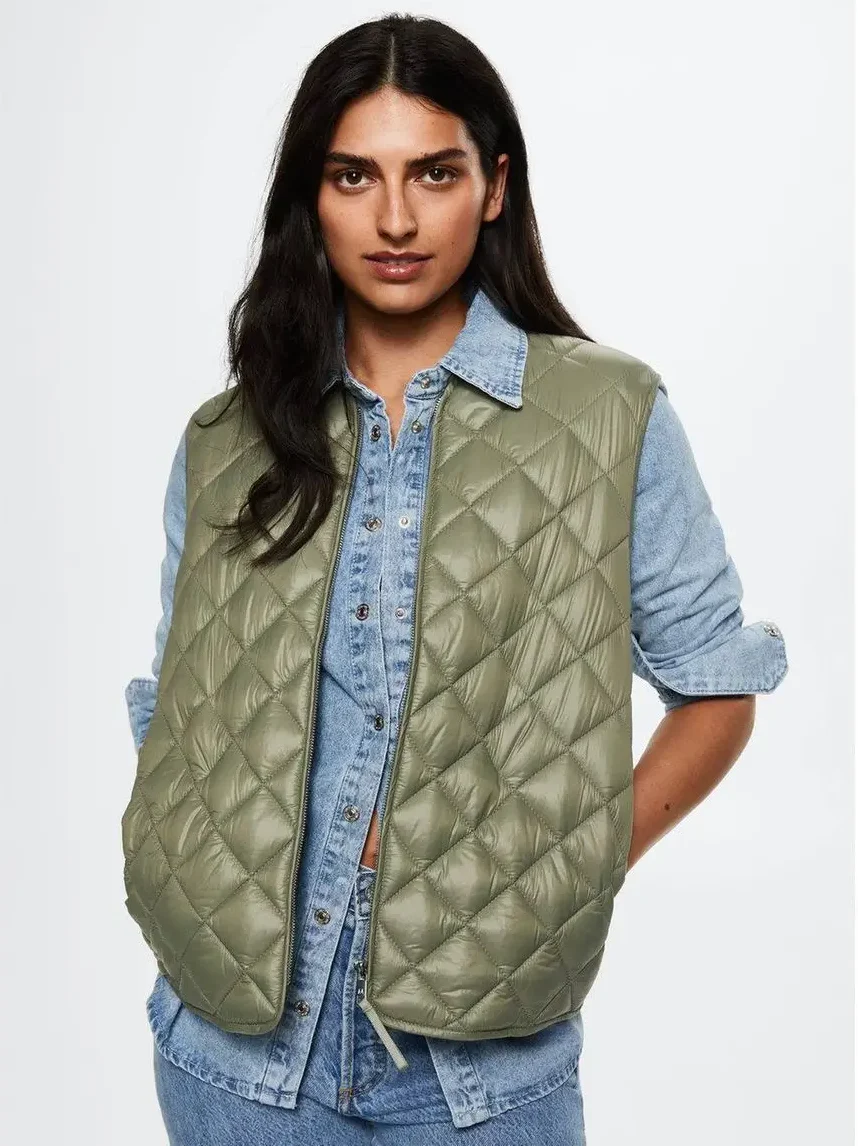 veste matelassée mango modalova e1662722688658