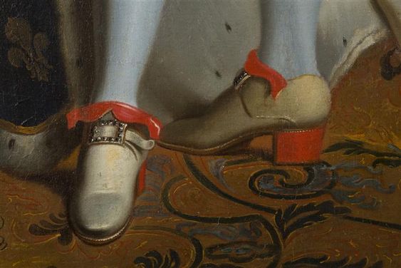 Tendances talons rouges Louis XIV