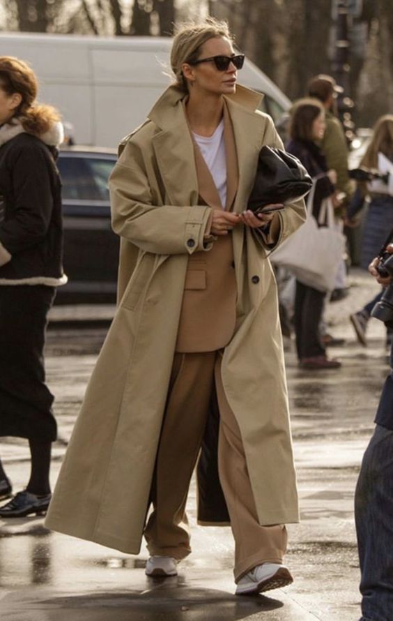 How to layer with oversized jacket