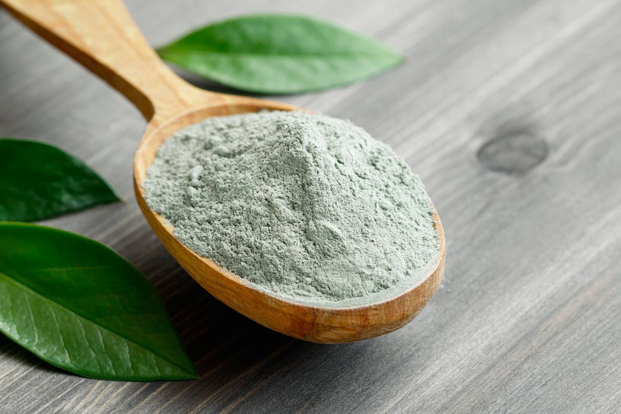 face care green clay mask