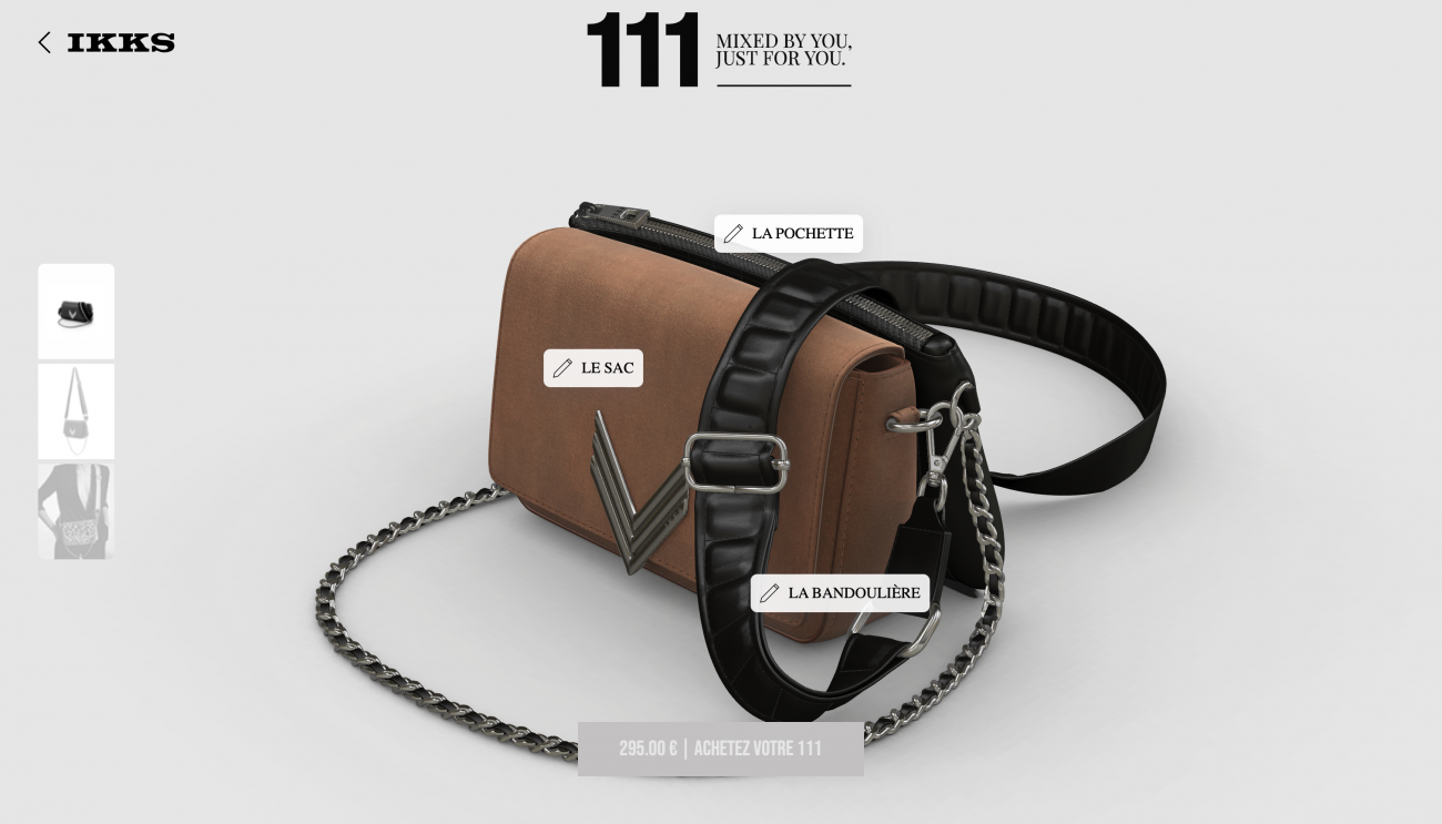 Customizable 111 IKKS bag online