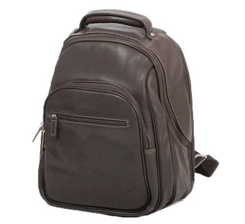 Men's cowhide leather backpack