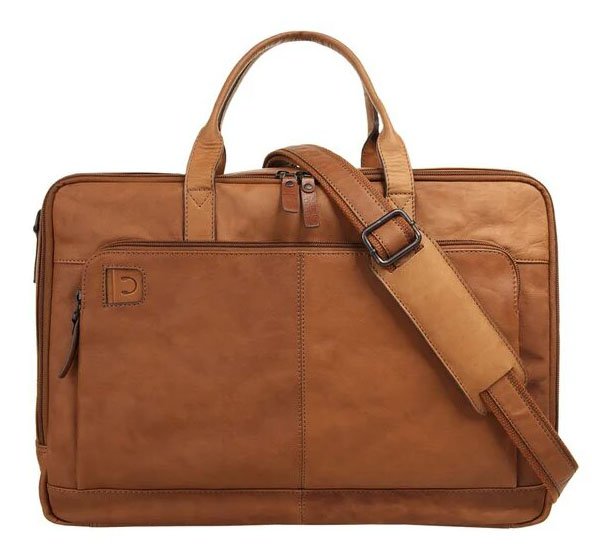 Brown laptop bag for men by X-Zone