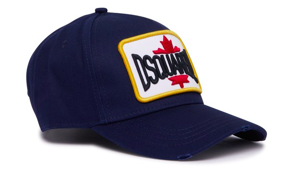 Unisex dark blue DSquared2 cap