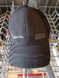 stains on a cap that don't come out in machine washing