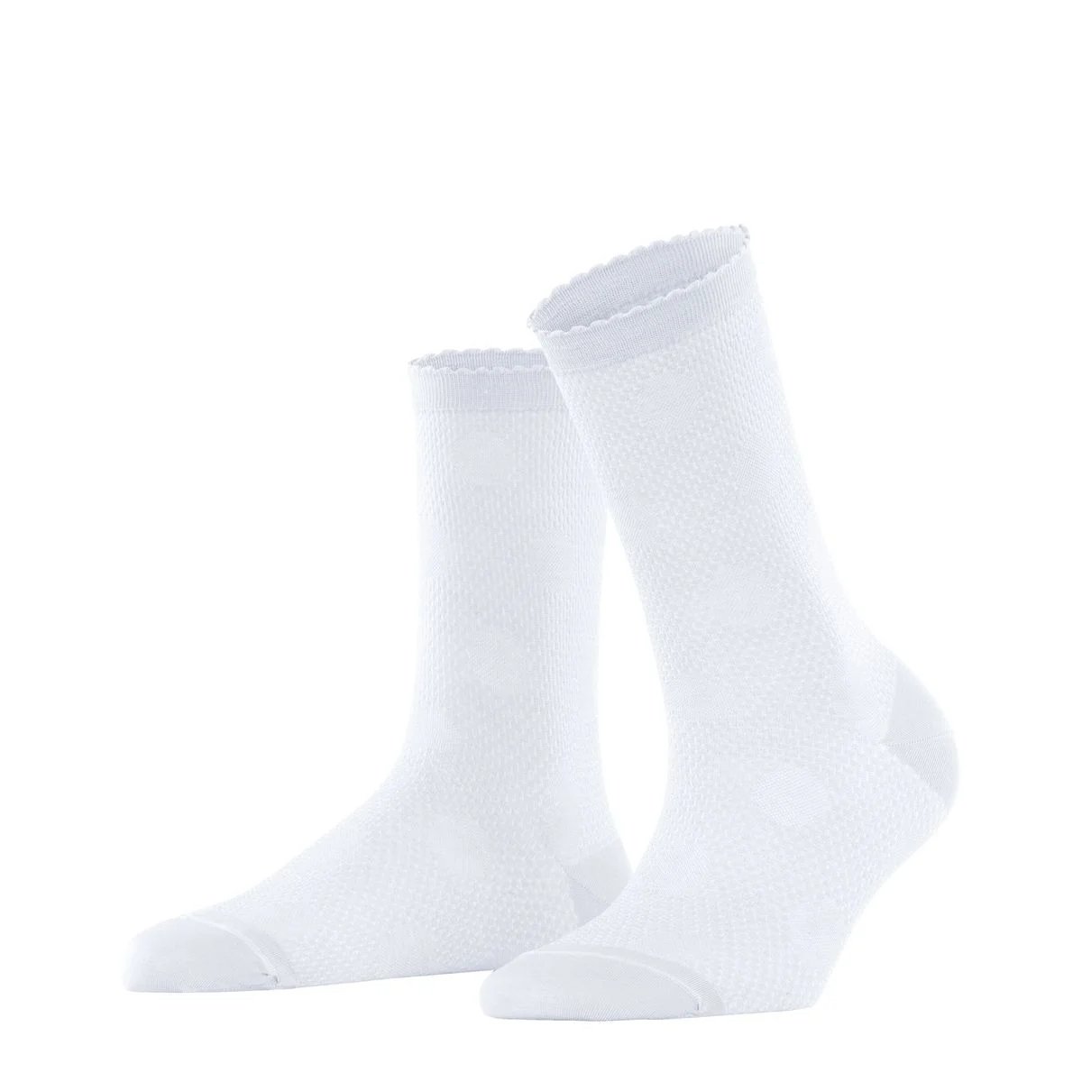 Falke White Dots Socks