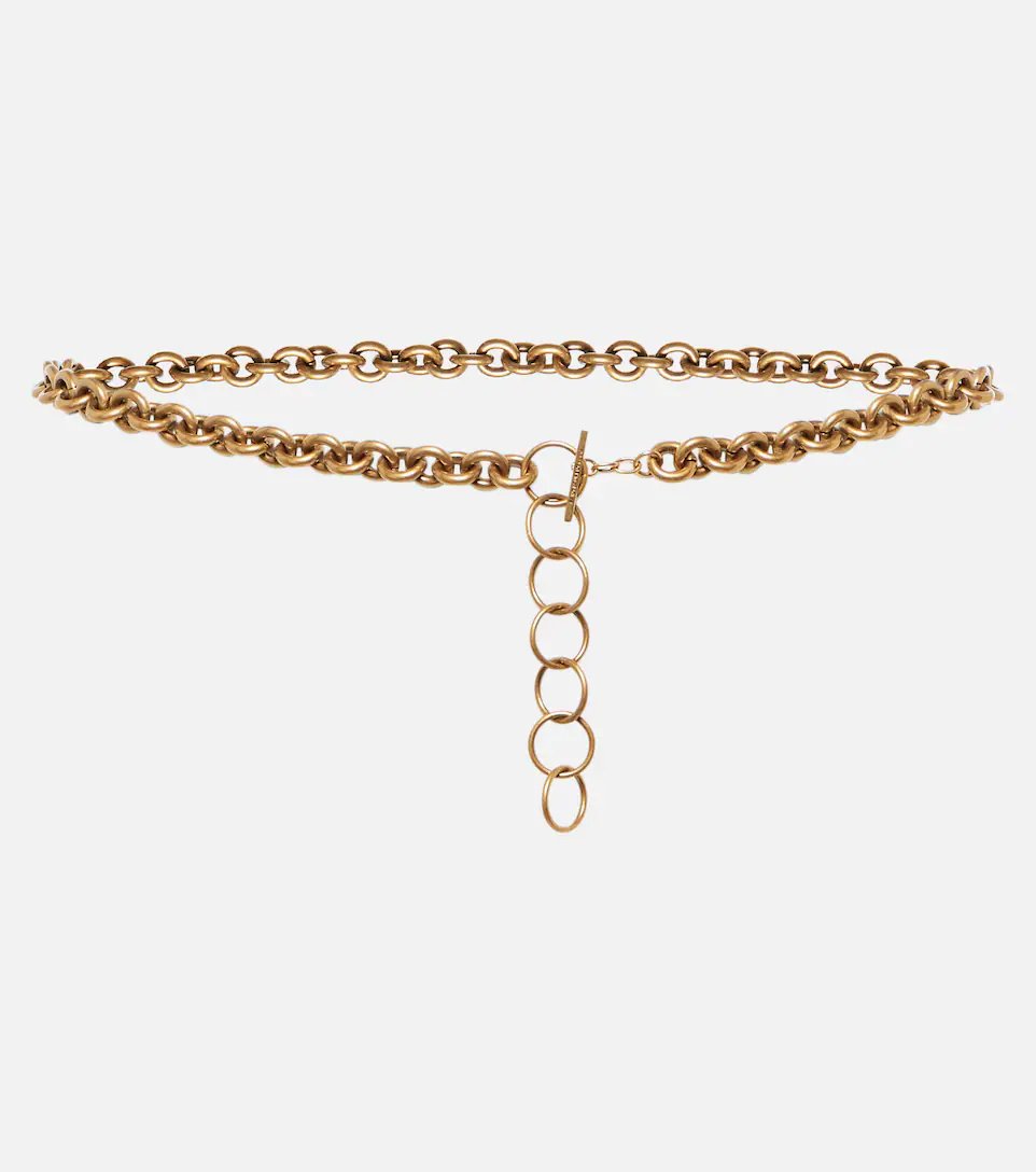 Golden waist chain YSL