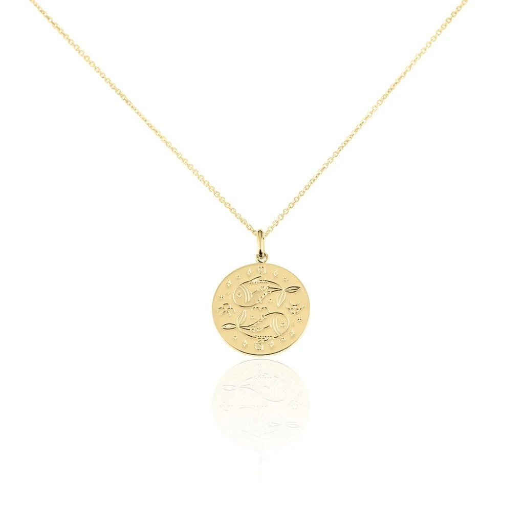 Astro gold necklace