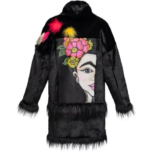 Black coat Frida Kahlo Fortini