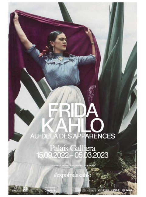 Affiche exposition Palais Galliera Frida Kahlo : au-delà des apparences.