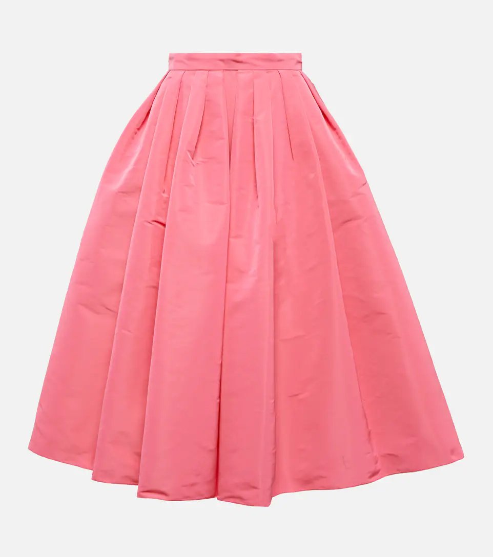 Voluminous pink skirt Alexander McQueen