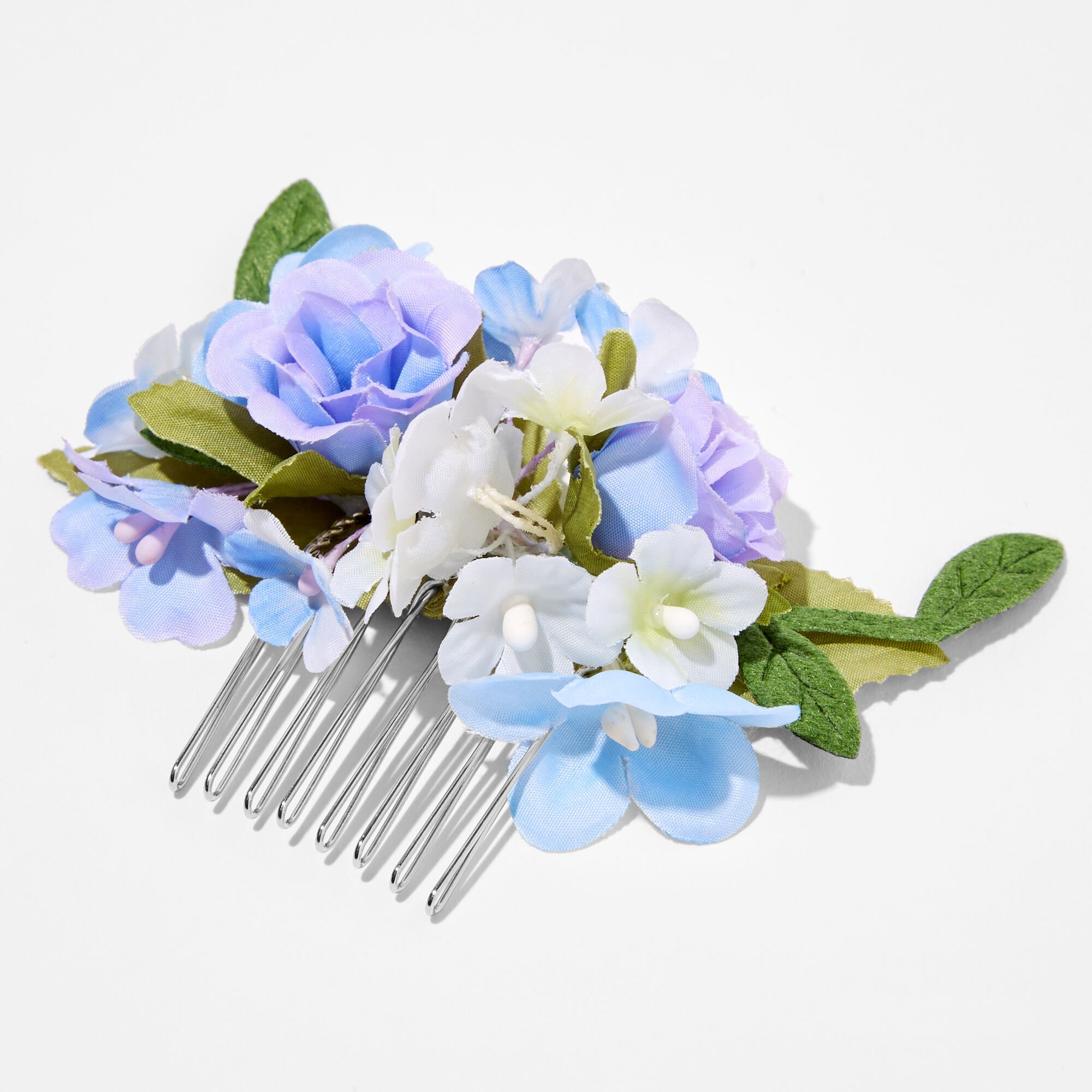 Hair accessory floral comb