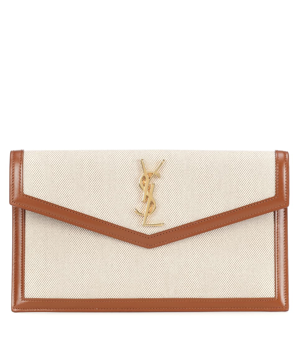 Yves Saint Laurent monogram clutch