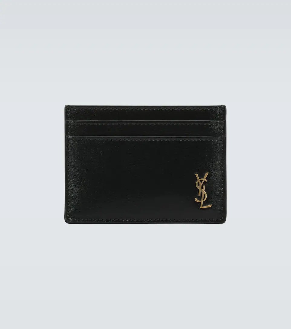 Yves Saint Laurent leather cardholder