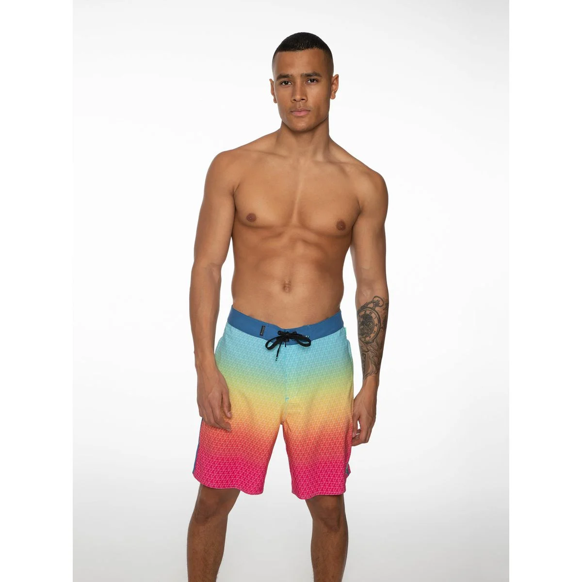 blue swim shorts for men orion protest