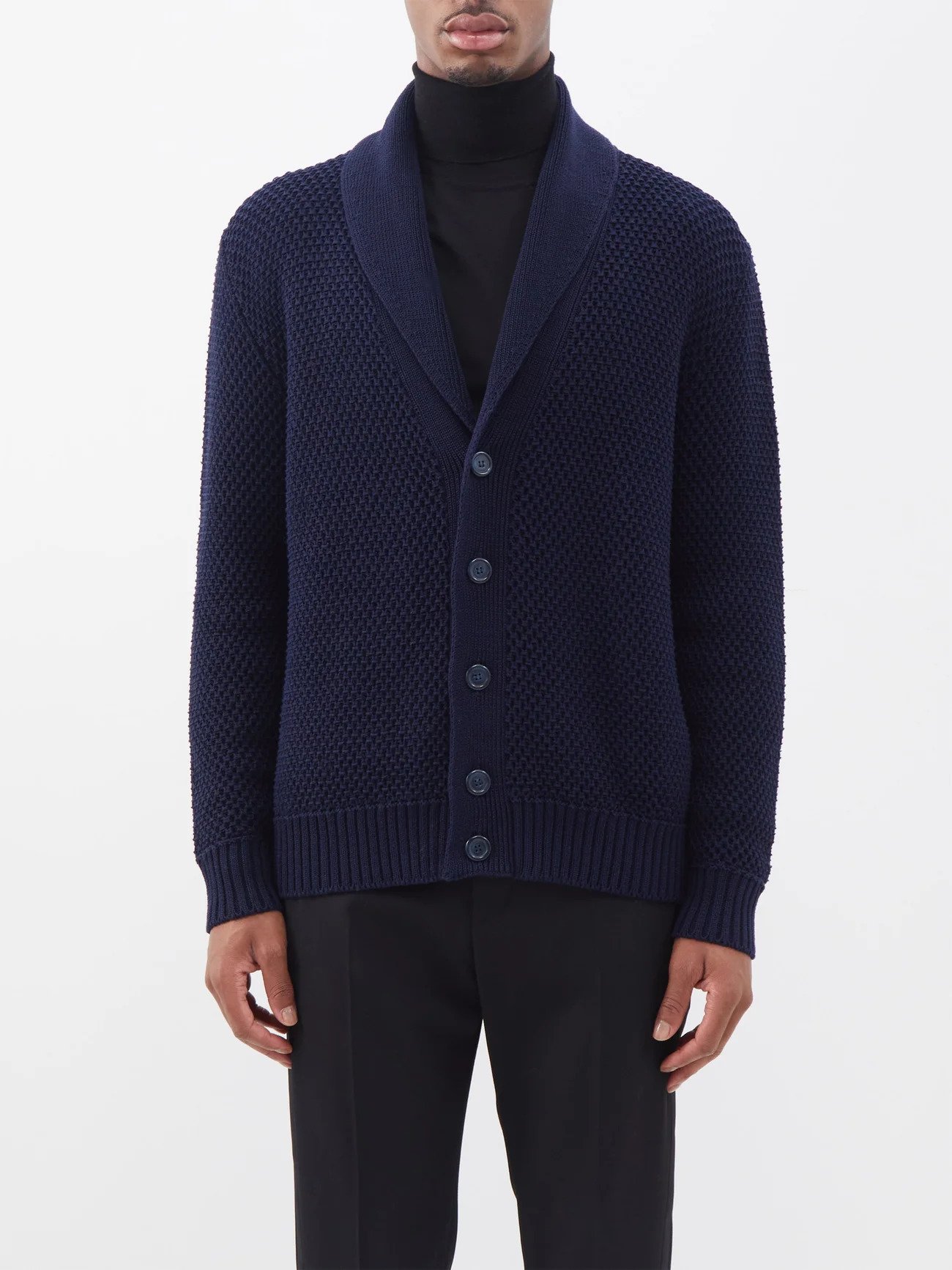 Long cardigan for men from the Caio brand