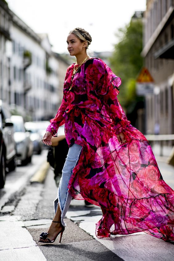 How to wear floral prints in spring? 10 Spring floral look