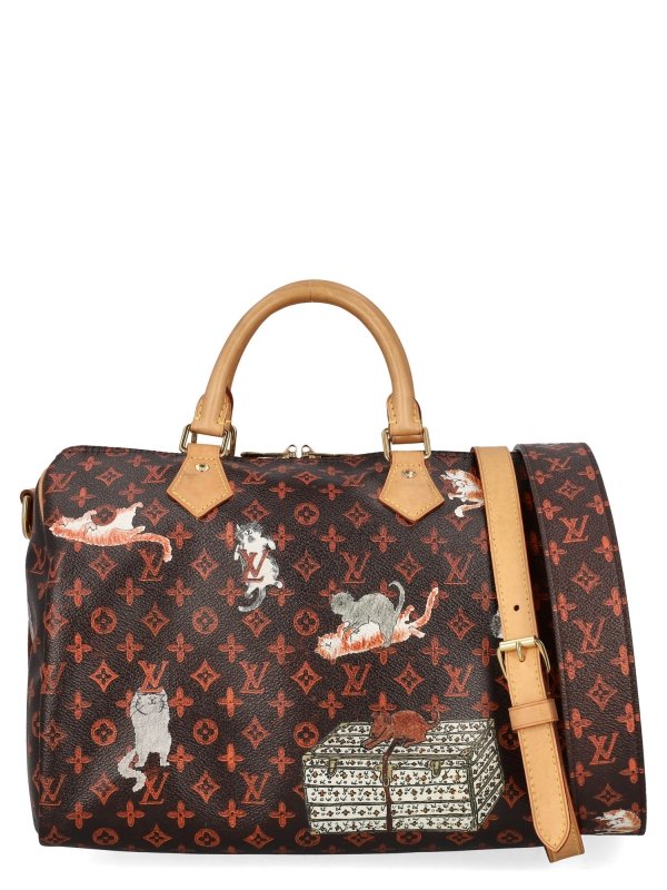 Louis Vuitton and Grace Coddington artistic collaboration bag