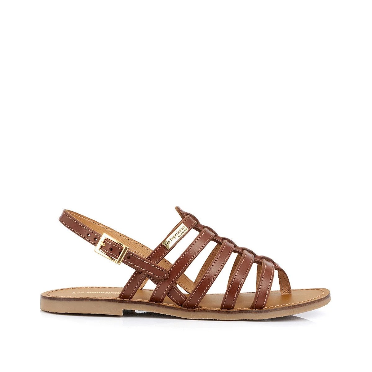 Strappy leather sandals Les Tropéziennes by M Belarbi