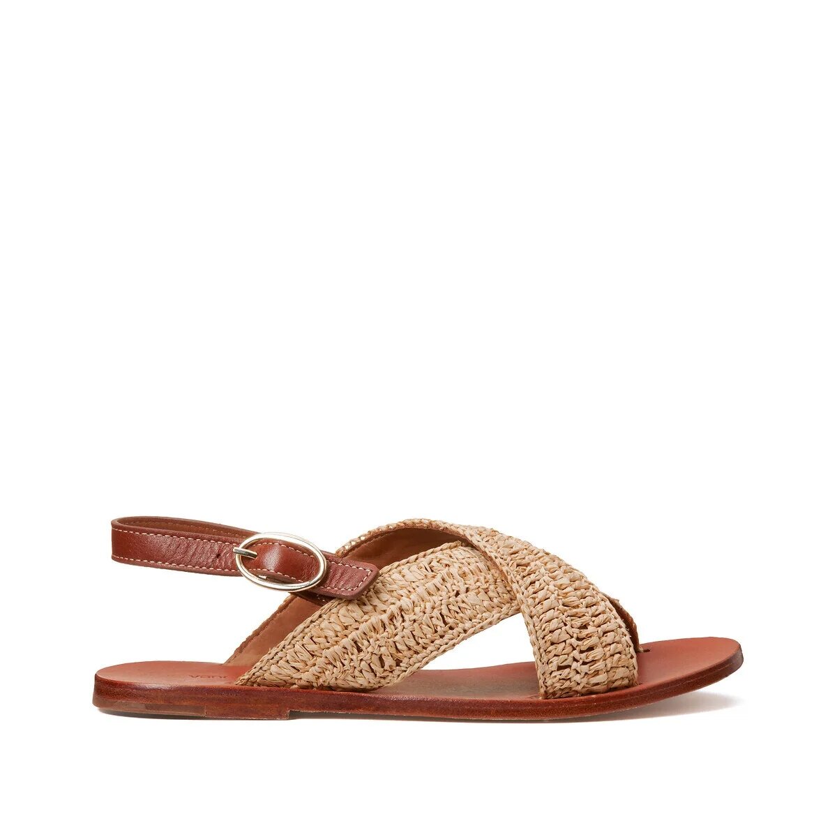 Brown flat sandals by Vanessa Bruno