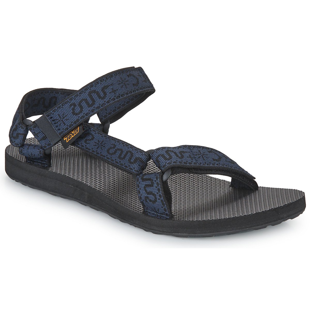 Blue patterned Original Universal Teva sandals