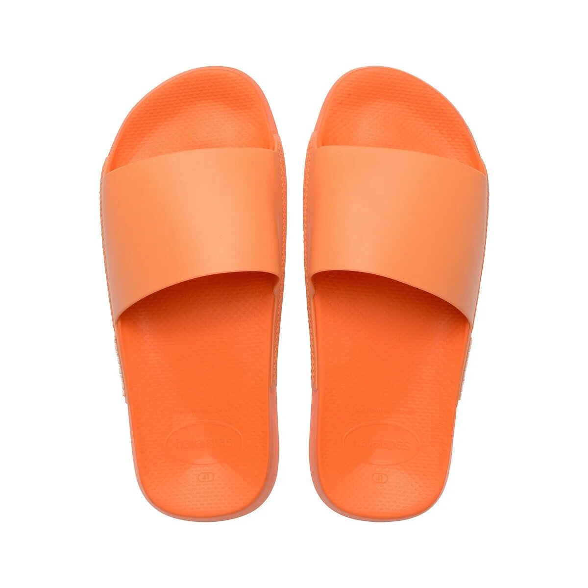 Orange Havaianas sandals