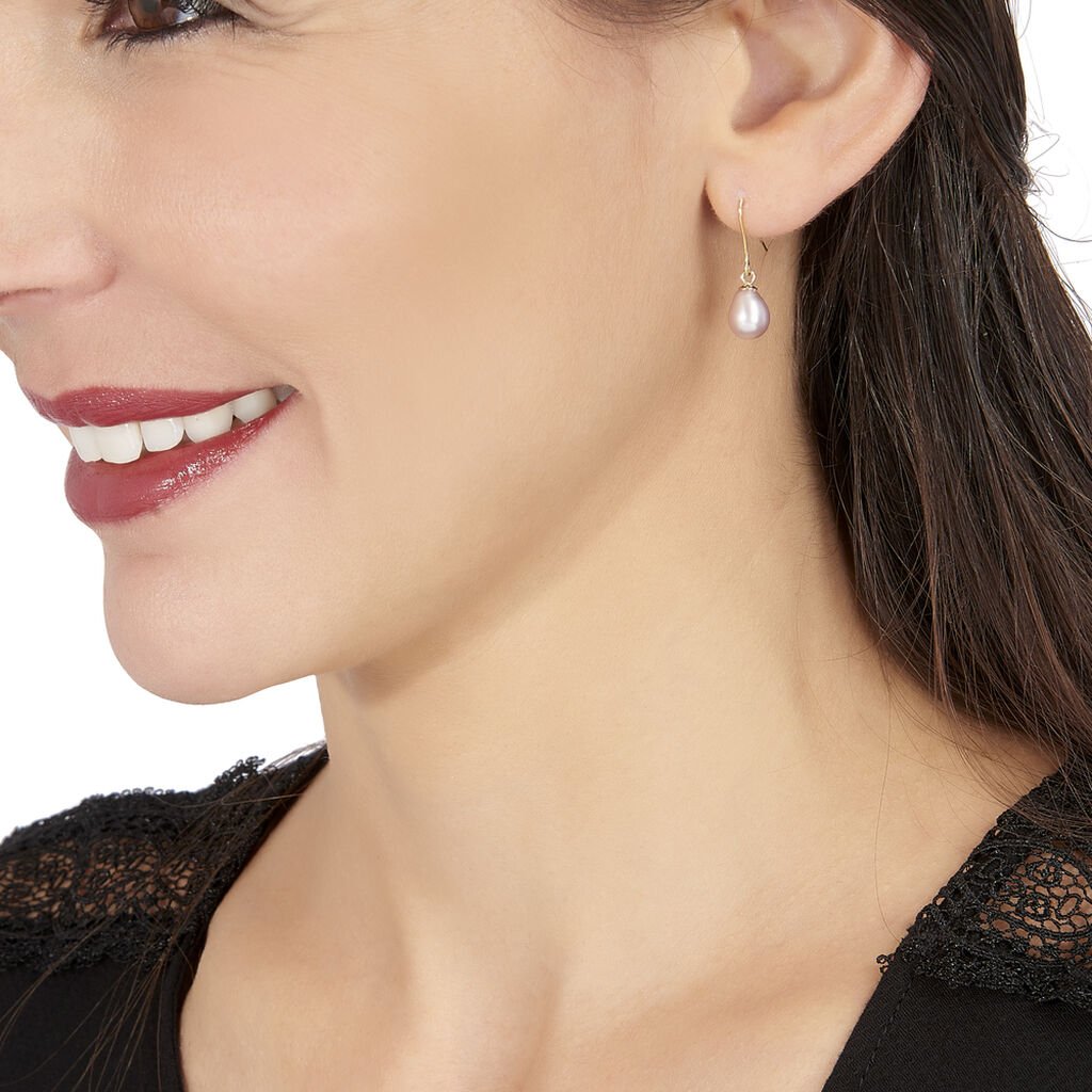 Dangling earrings from the brand Histoire d'or