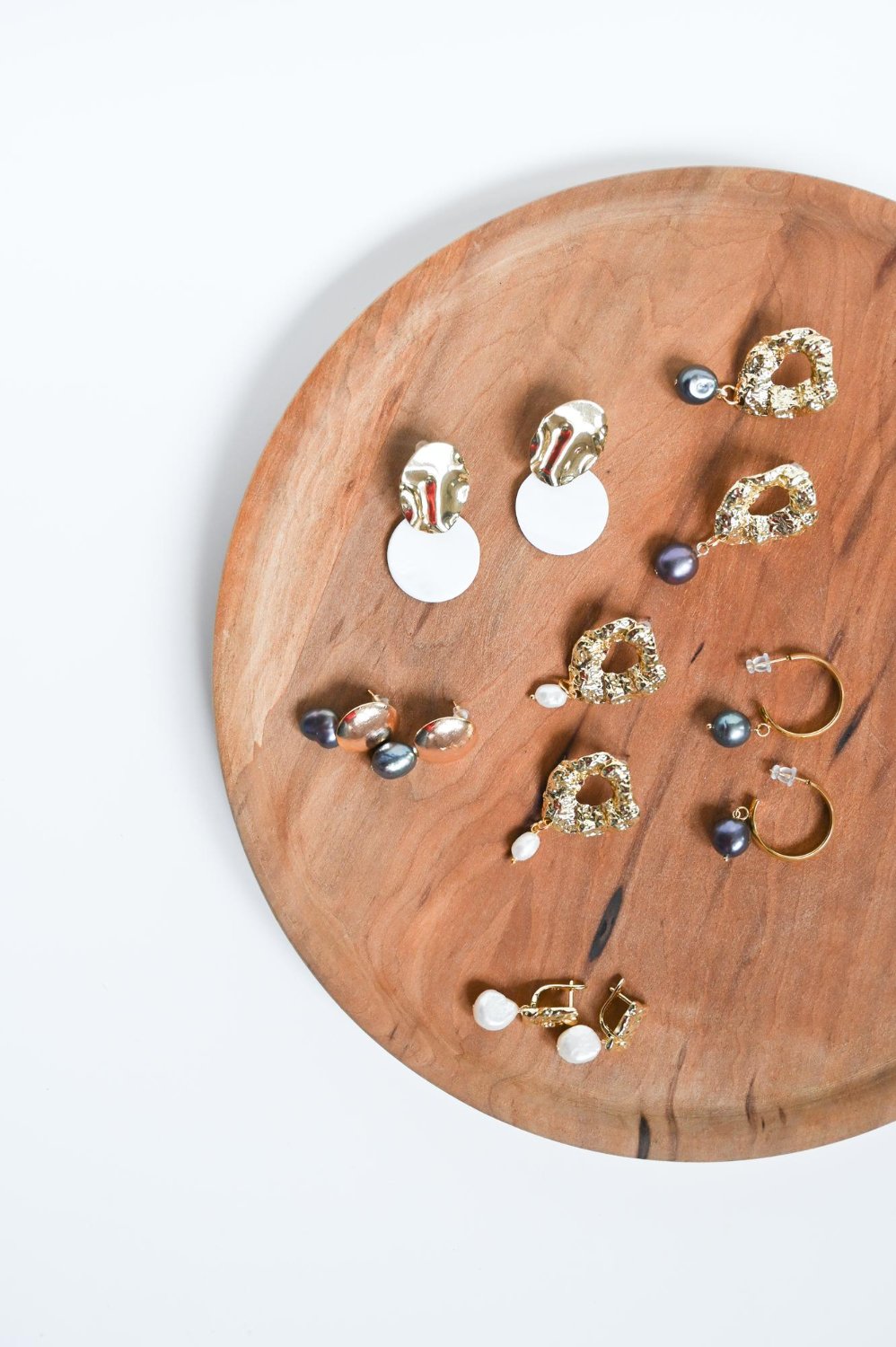 Organized earrings