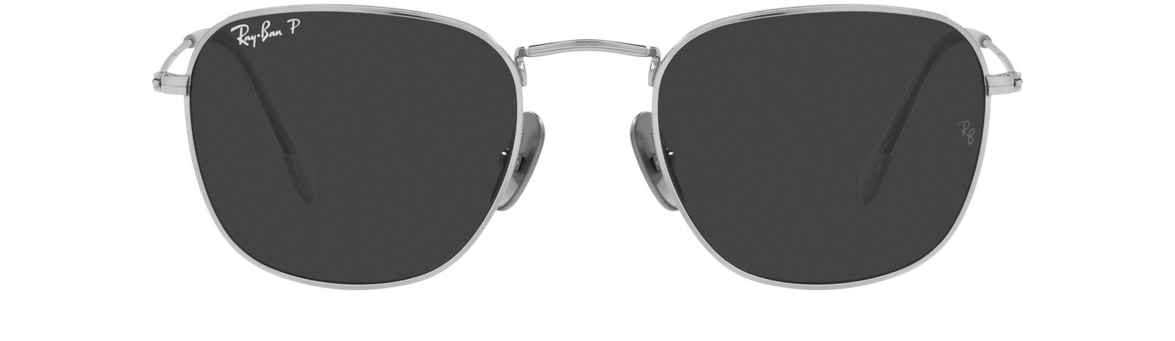 Black Titanium Aviator Sunglasses by Ray-Ban
