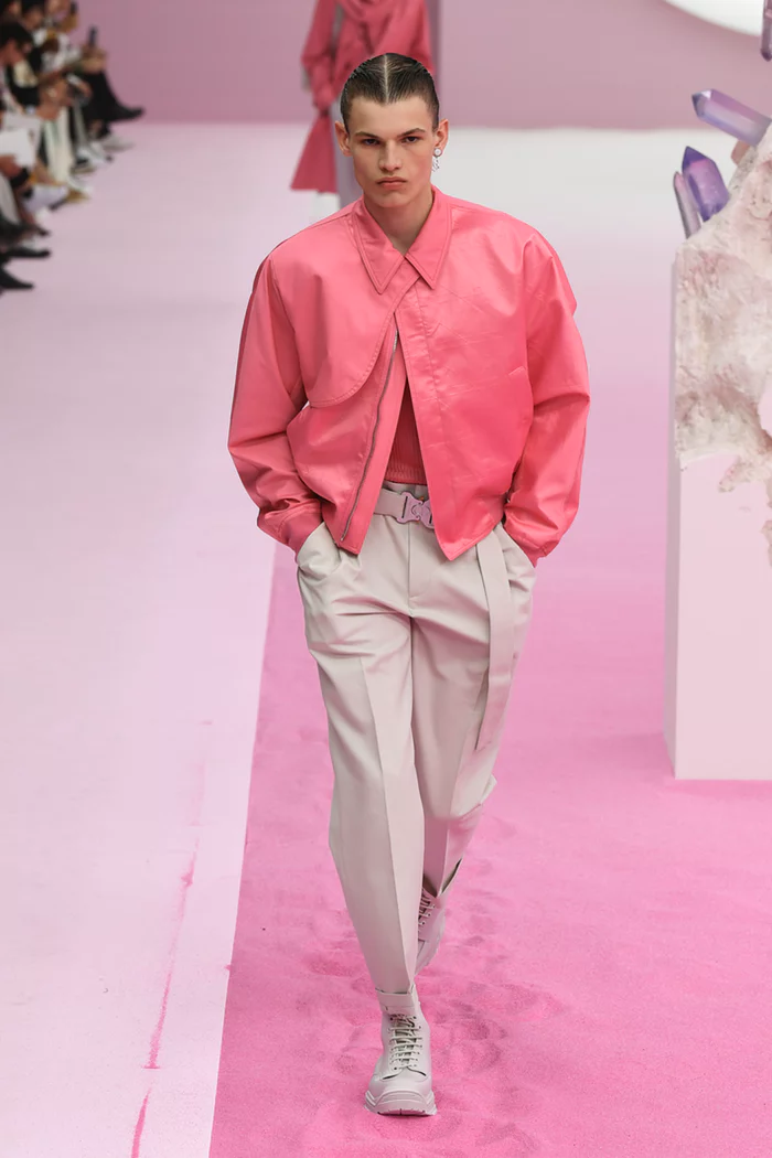 wearing pink when you are a man