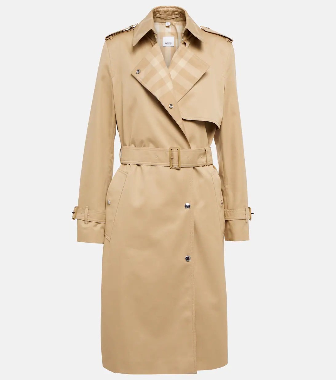 Cotton trench coat Burberry women