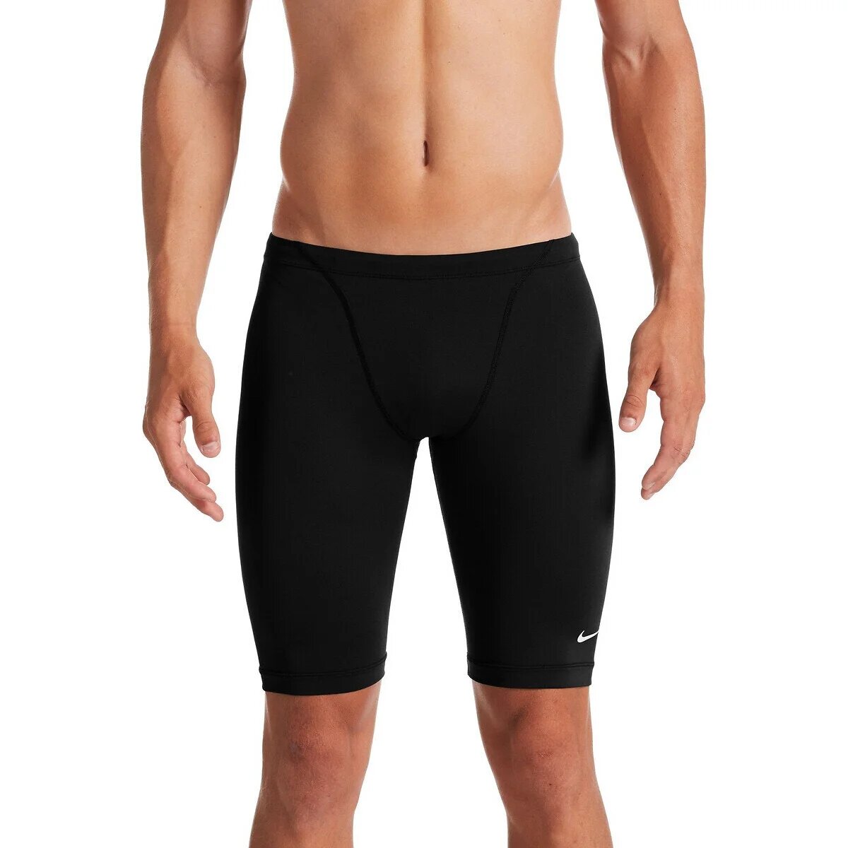 Nike Long Black Swim Boxer