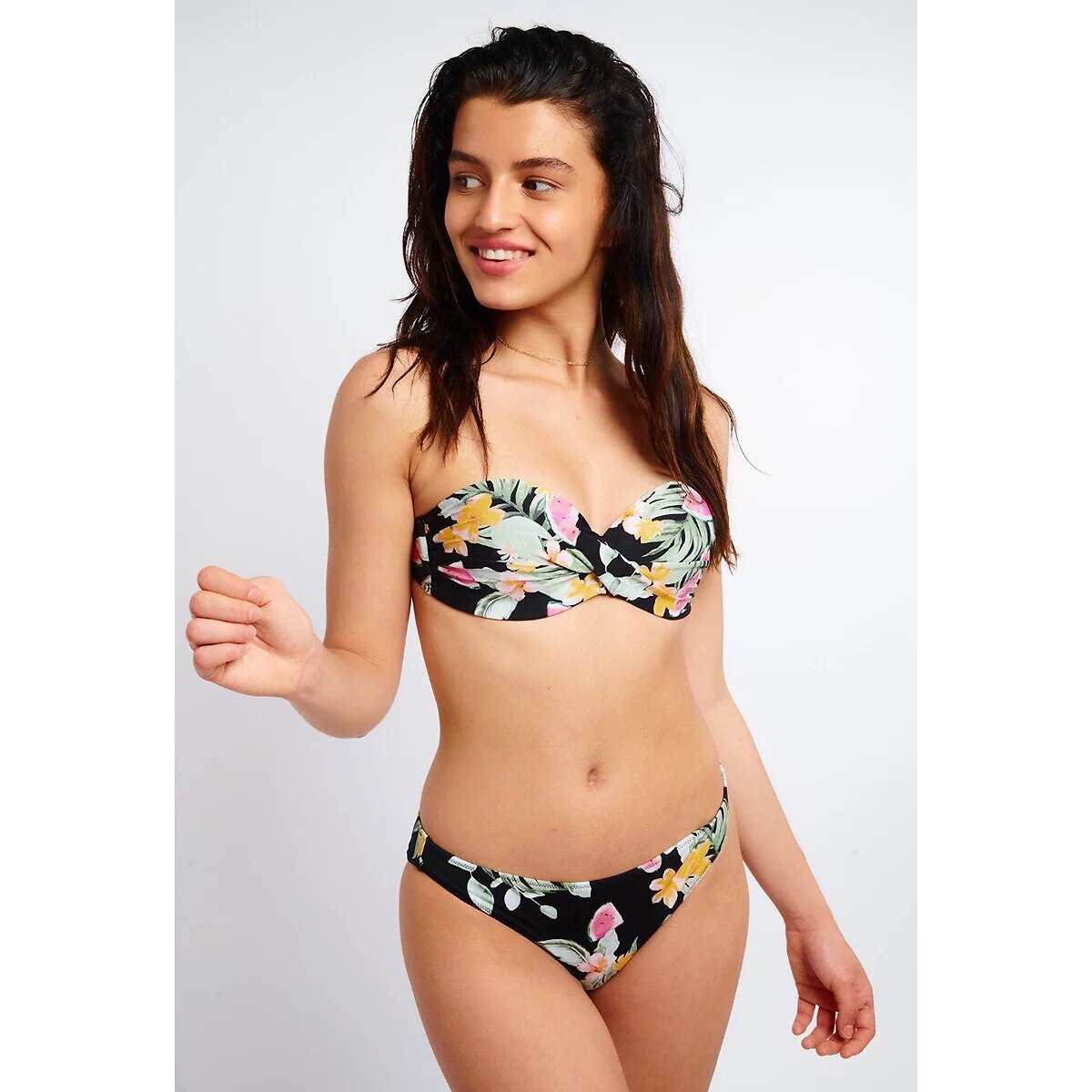 Floral bandeau swimsuit Banana Moon