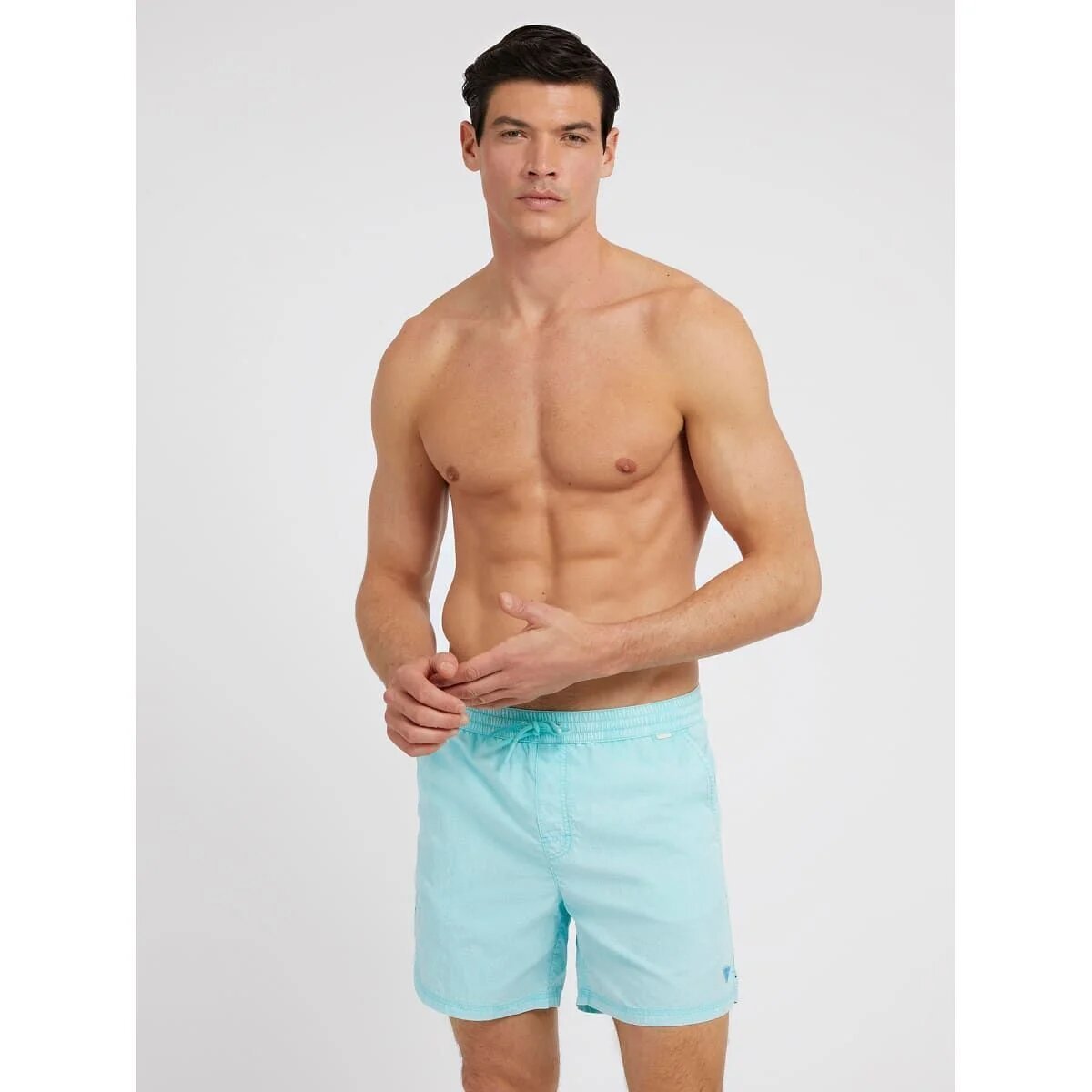 Short swim trunks with elastic Guess