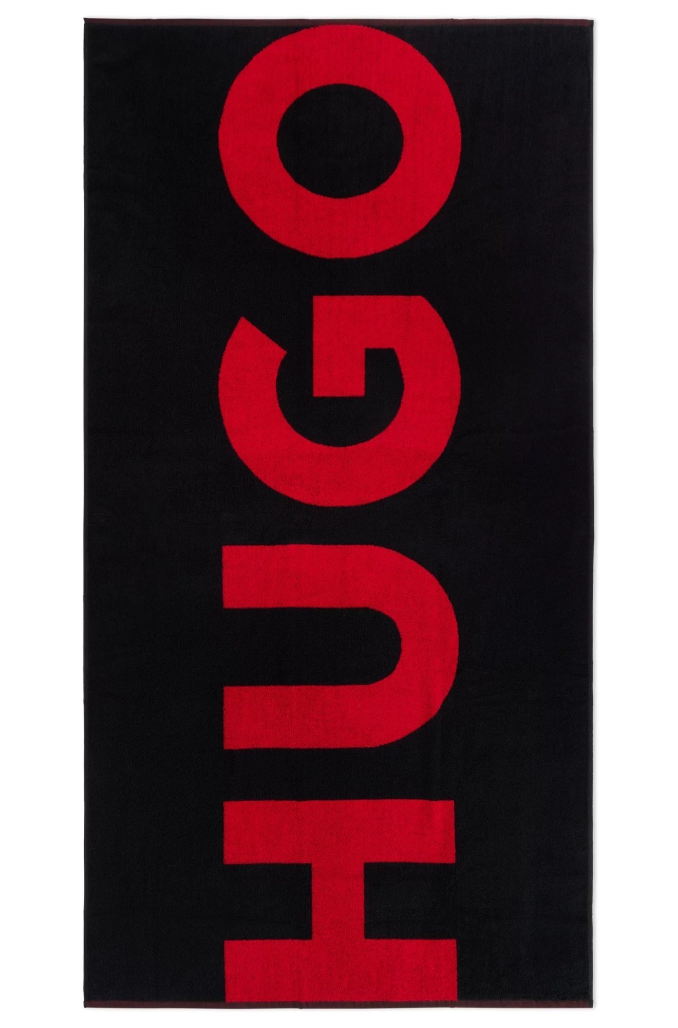 Biological cotton towel logo Hugo Boss