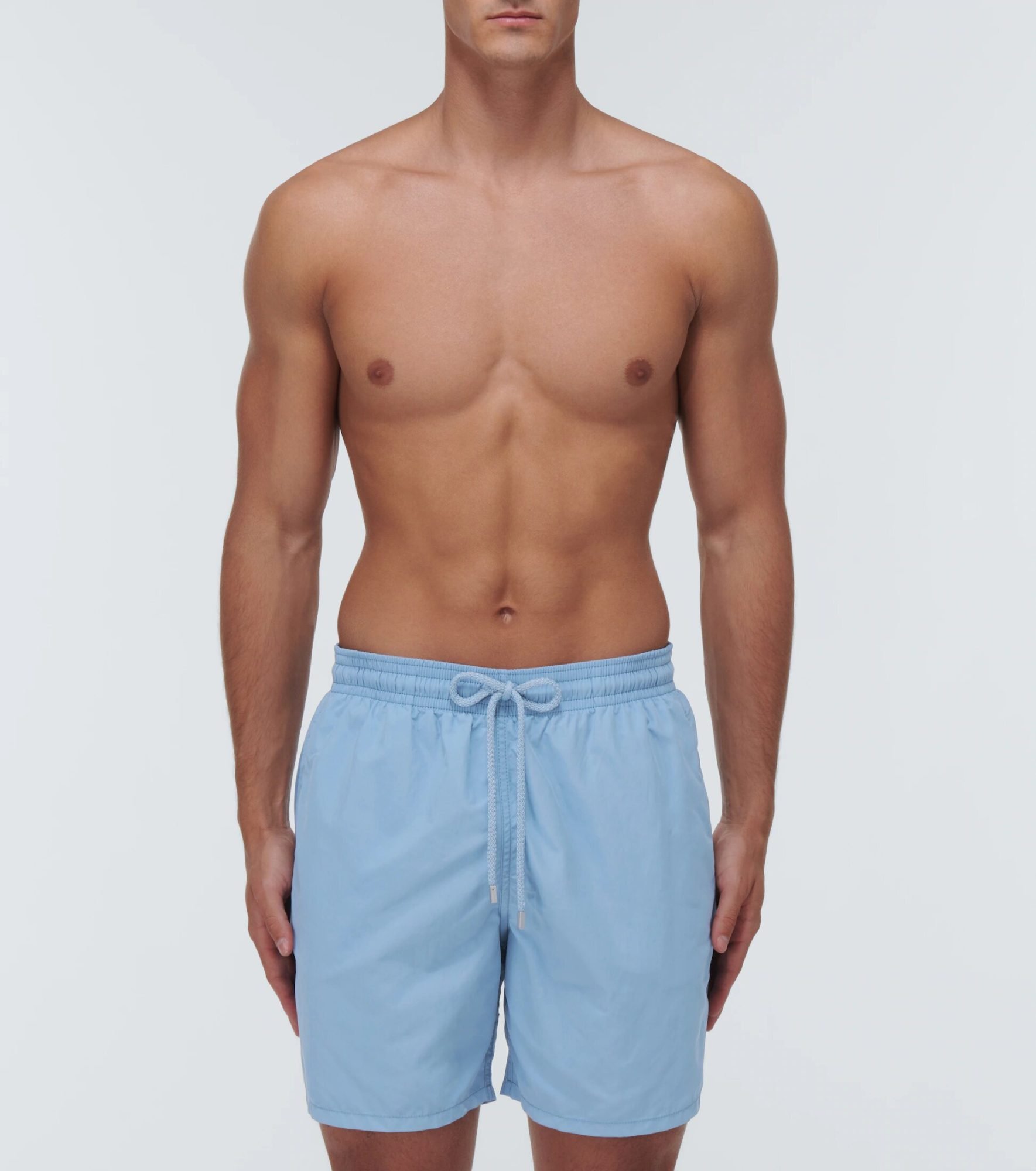 Sky blue Vilebrequin swim trunks