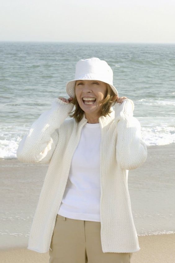 Diane Keaton's outfit in Something's Gotta Give