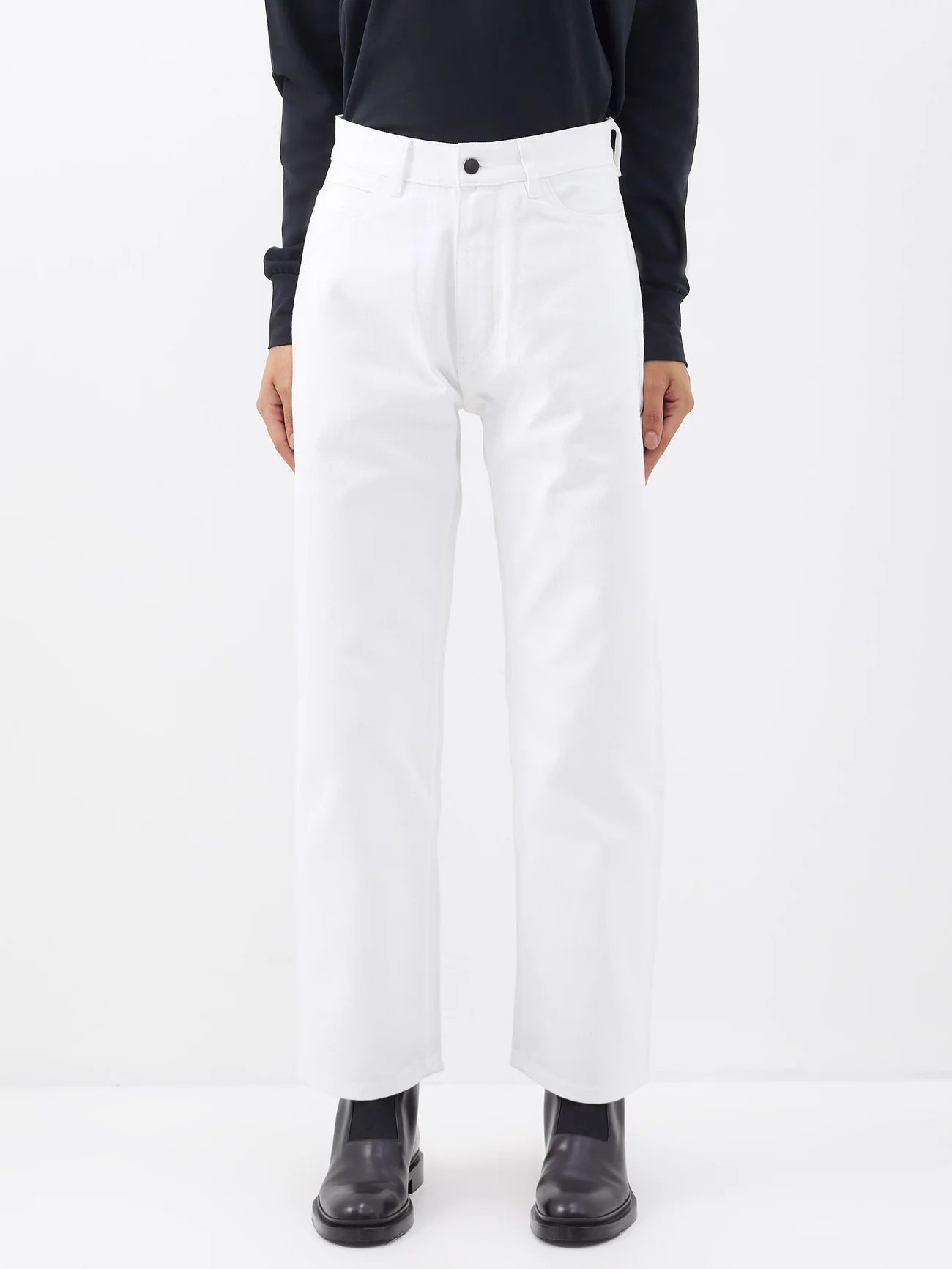 Studio Nicholson white jeans