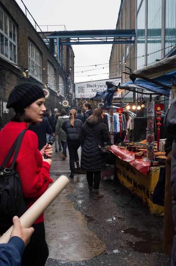 Street food markets à Brick Lane